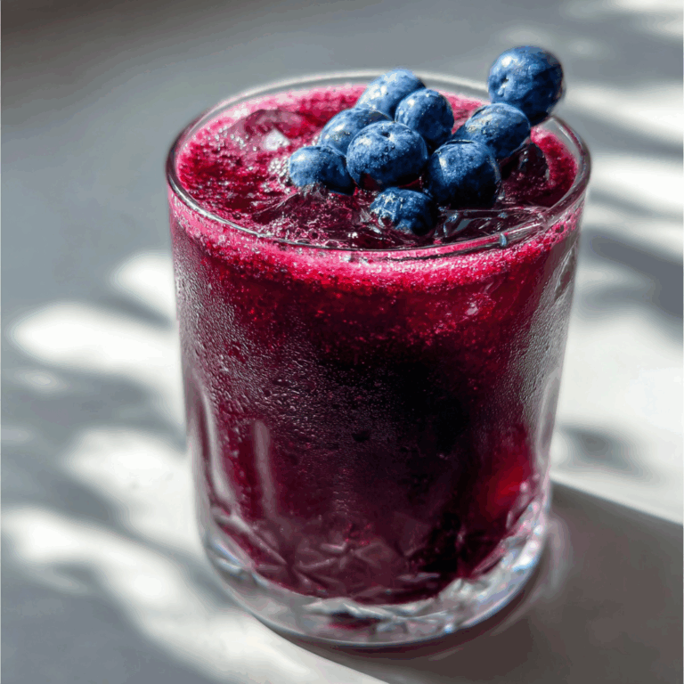 blueberry juice