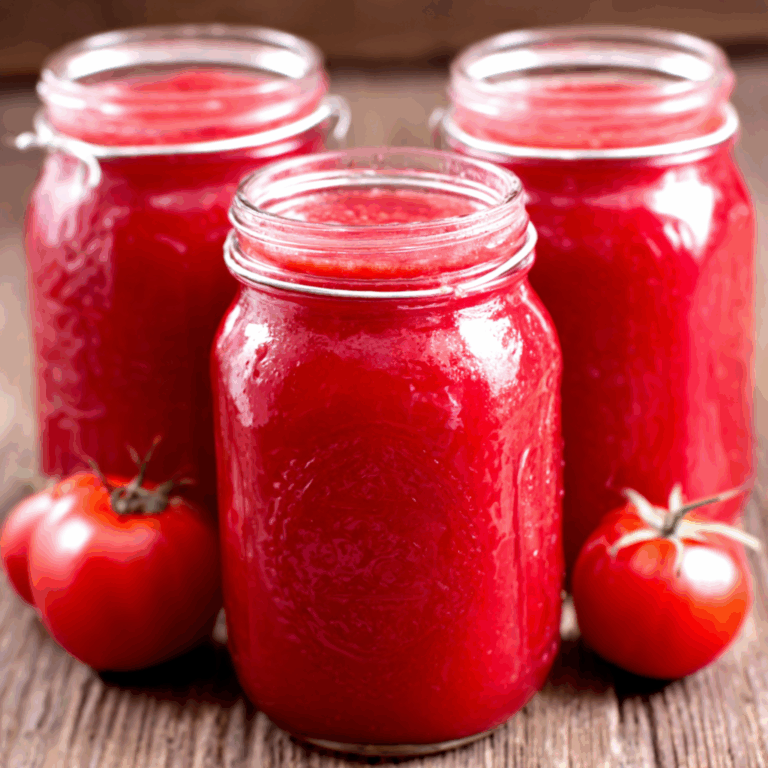 canned tomato juice