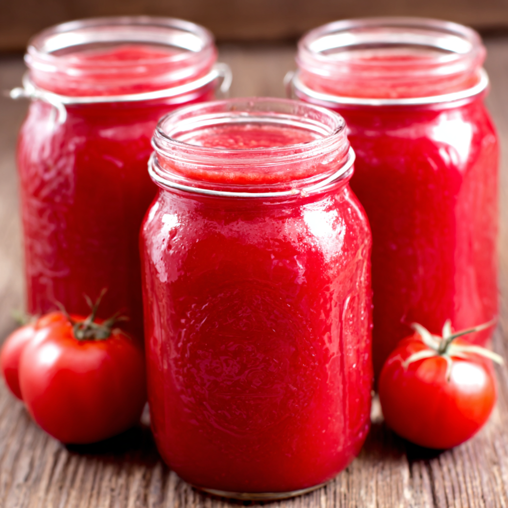 canned tomato juice