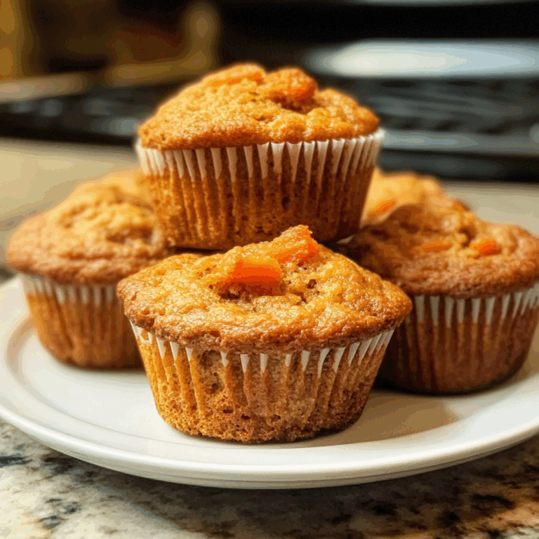Deliciously Moist Carrot Muffins