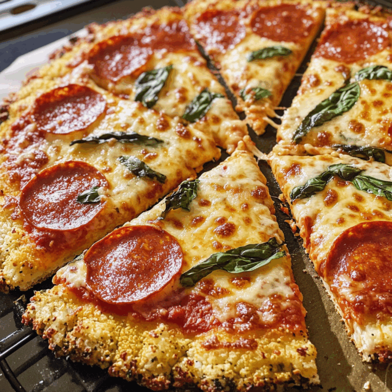Cauliflower Pizza Crust: A Healthier Twist on a Classic