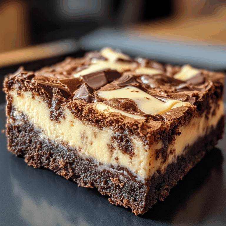 Irresistible Cheesecake Brownies: A Decadent Twist on a Classic