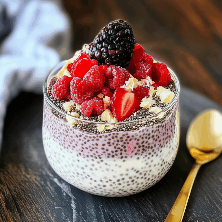 Cheesecake Chia Pudding: A Decadent and Healthy Treat