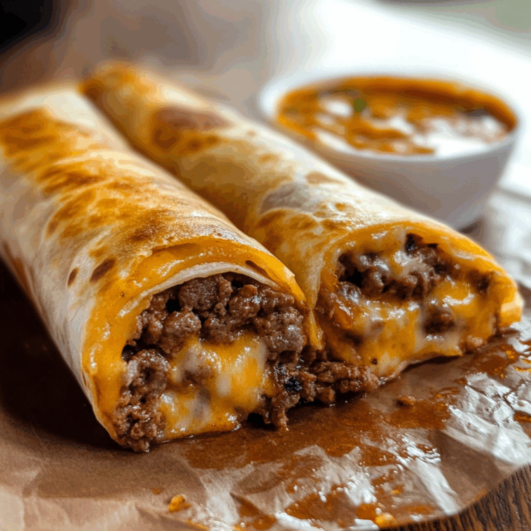 Cheesy Beef Rolls-Up: A Mouthwatering Twist on Comfort Food
