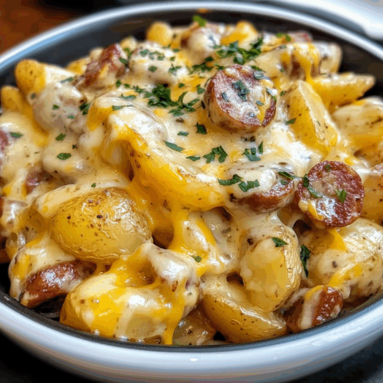 Cheesy Ranch Potatoes and Sausage