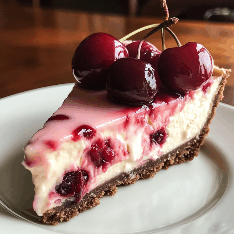 Cherry Delight Cheesecake