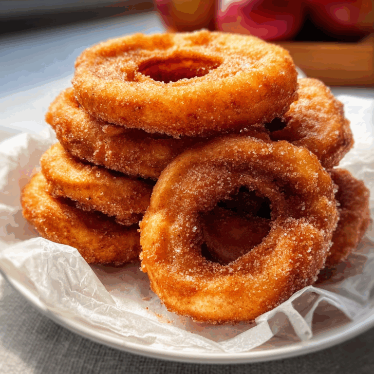 Irresistible Fried Apple Rings