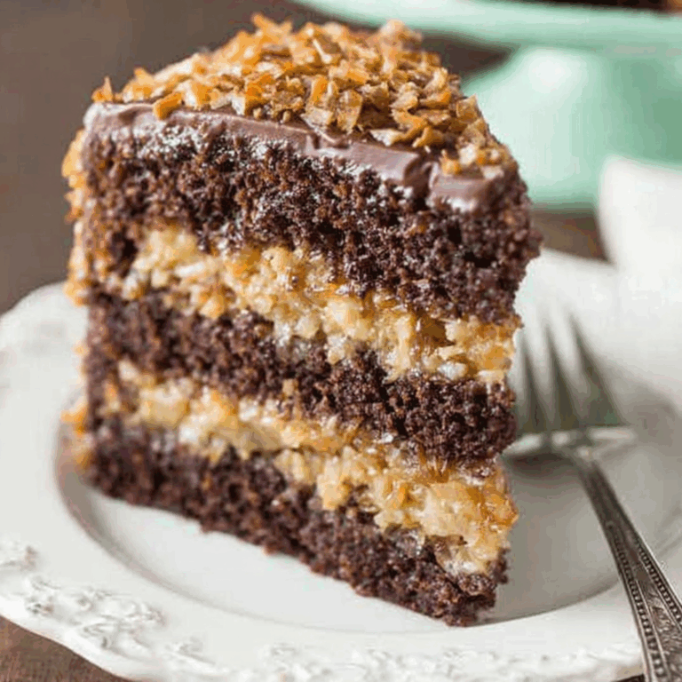 The Ultimate German Chocolate Cake Recipe