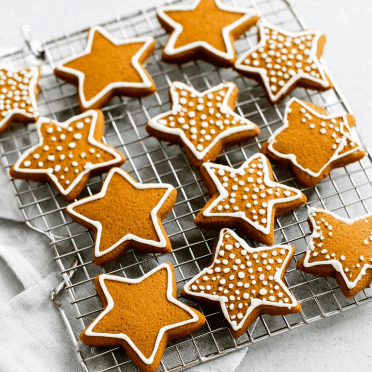 Gingerbread Star Cookies: A Festive Treat for the Holidays