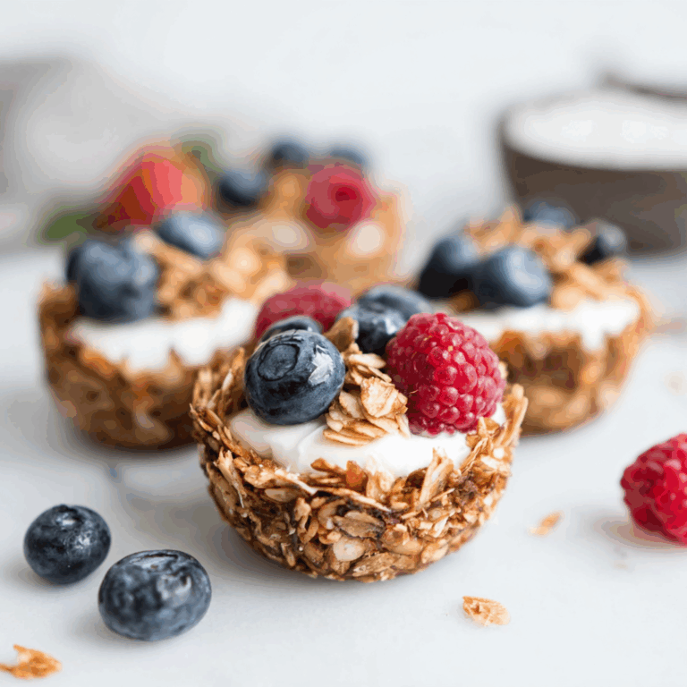 Delicious Granola Cups: A Crunchy and Healthy Treat