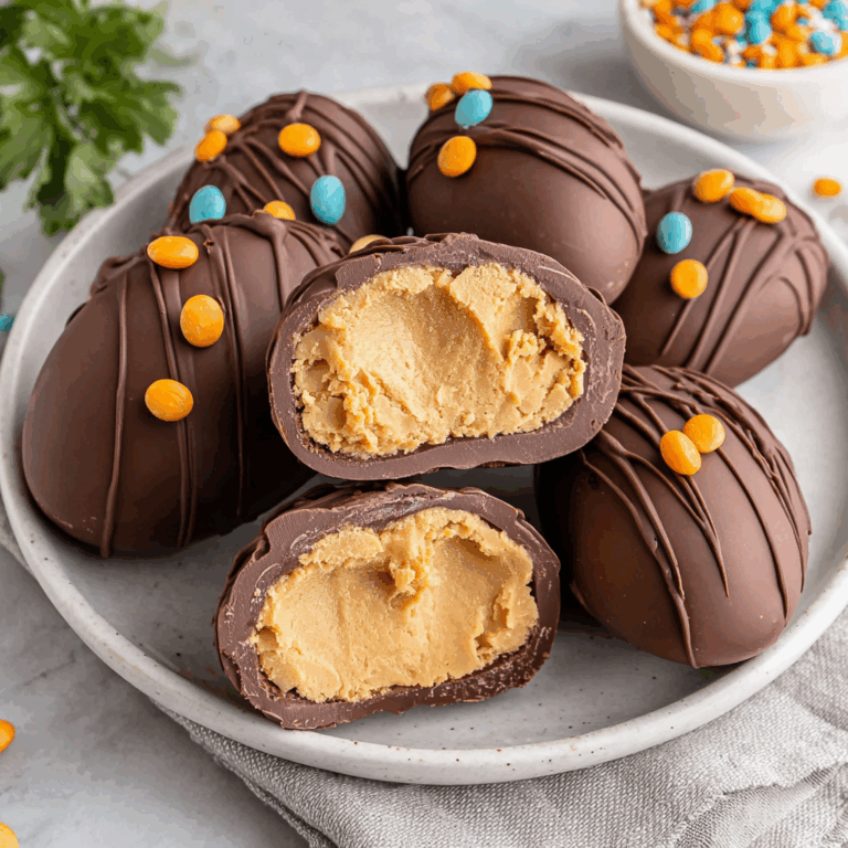 Irresistible Peanut Butter Eggs