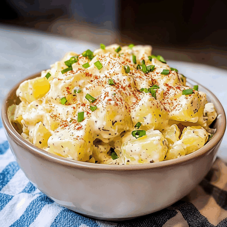 Southern Potato Salad: Creamy, Tangy Perfection