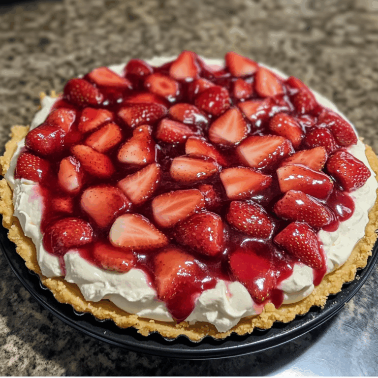 Strawberry Cream Cheese Pie: A Delightful Twist on a Classic