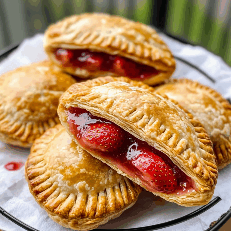 Delicious Strawberry Hand Pies