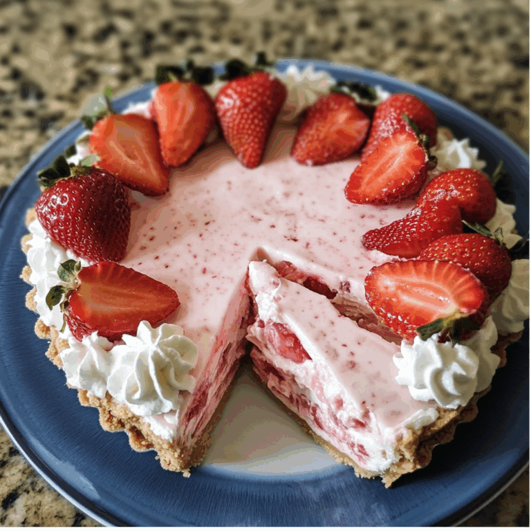 Strawberry Icebox Pie: A Creamy, Dreamy Summer Treat