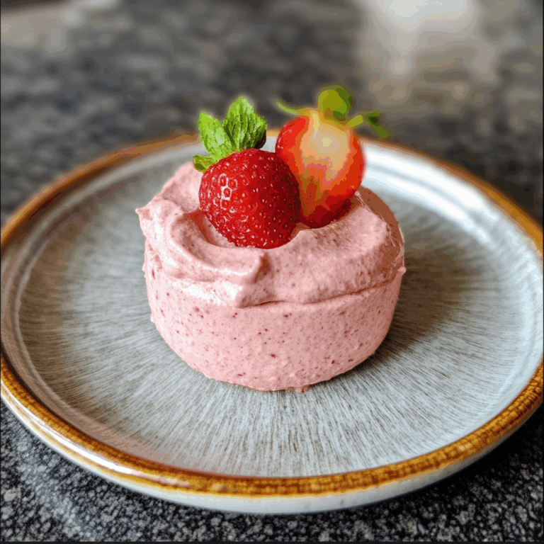 Delightful Strawberry Mousse: A Creamy Delight