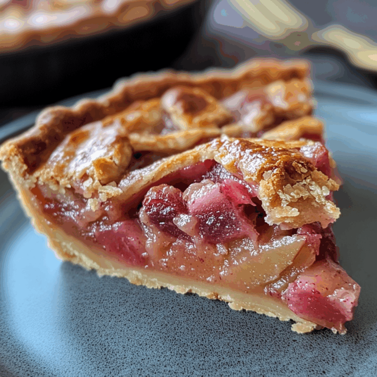 Delectable Strawberry Rhubarb Pie: A Fruit-Filled Delight