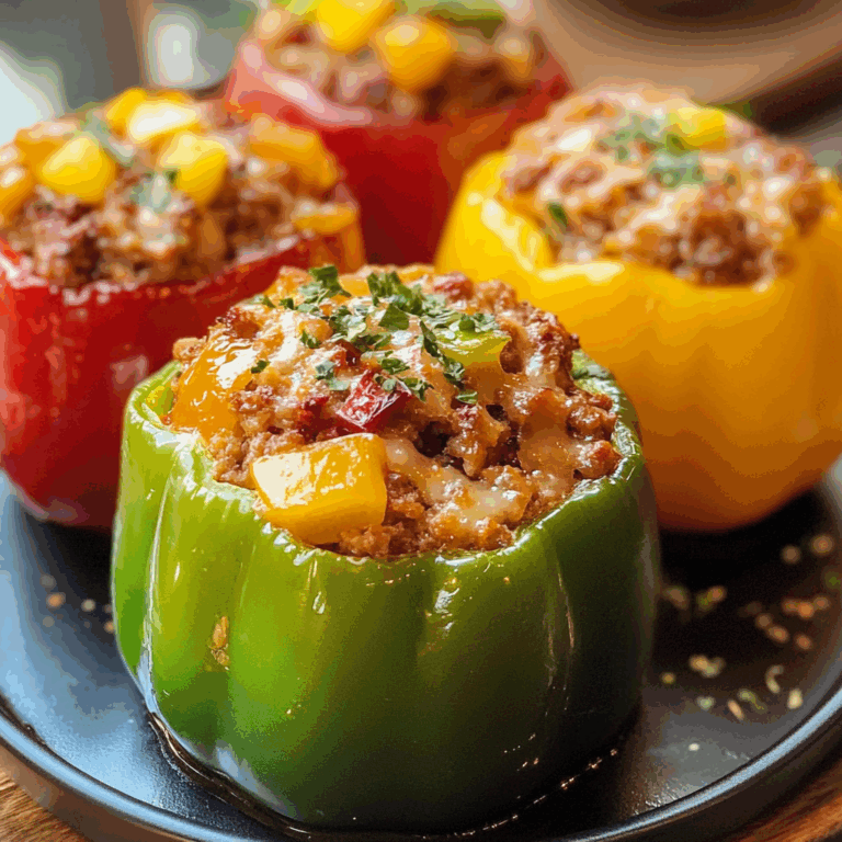 Deliciously Stuffed Bell Peppers: A Flavorful Culinary Adventure