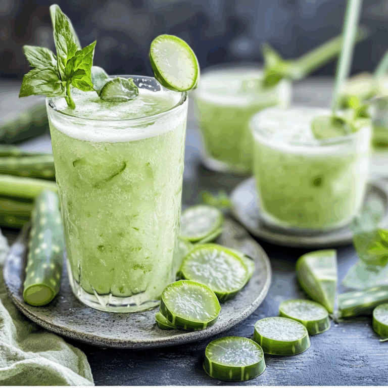 Refreshing Aloe Vera Juice Drinks for Hydration and Wellness