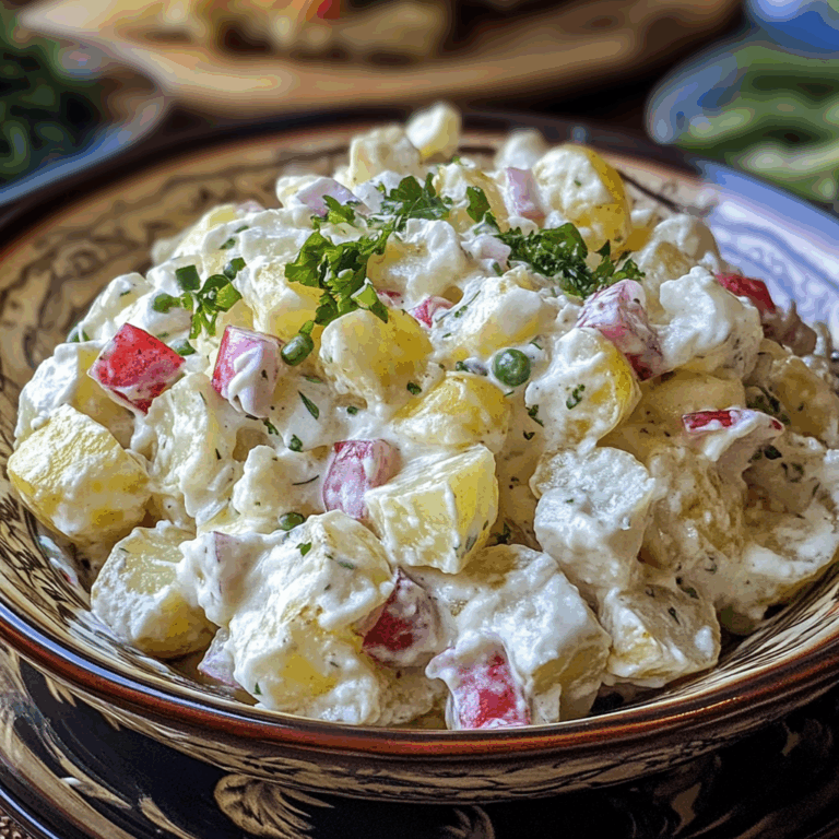 Creamy and Tangy Amish Potato Salad