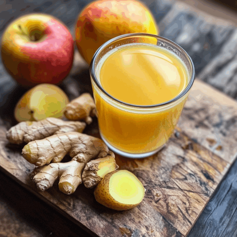 Refreshing Apple Ginger Juice: A Healthy Delight