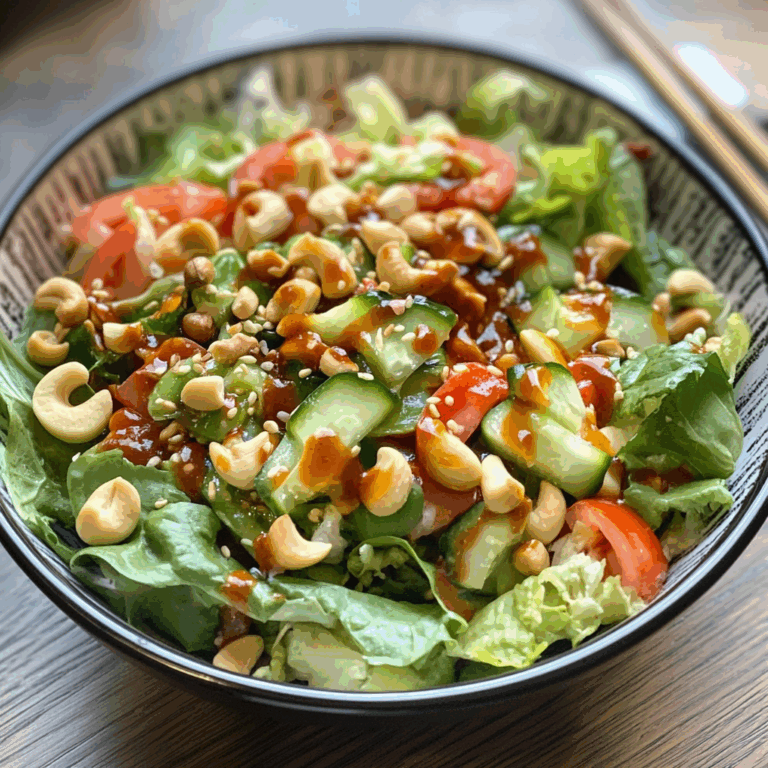 Vibrant and Nutritious Asian-Inspired Salad