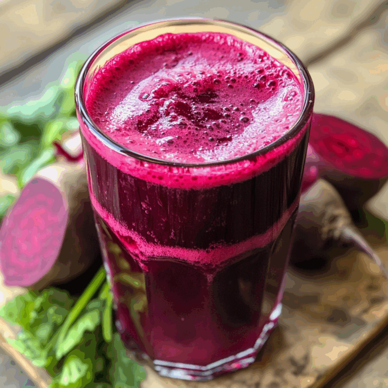 Beet Juice for Iron: A Nutrient-Dense Boost