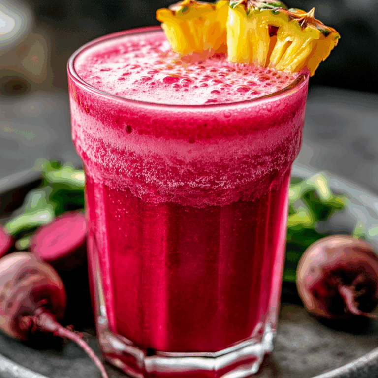 Beet Pineapple Juice: A Vibrant and Healthy Blend