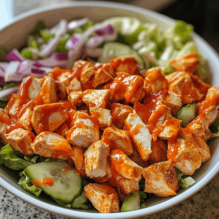 Delicious Buffalo Chicken Salad for a Flavorful Meal
