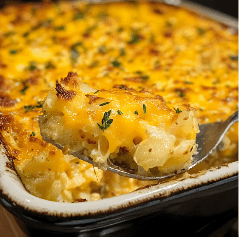 Cheesy Potato Breakfast Casserole