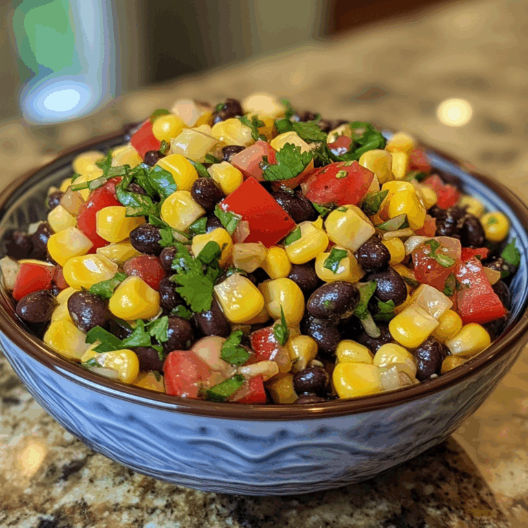 Delicious Corn and Black Bean Salad