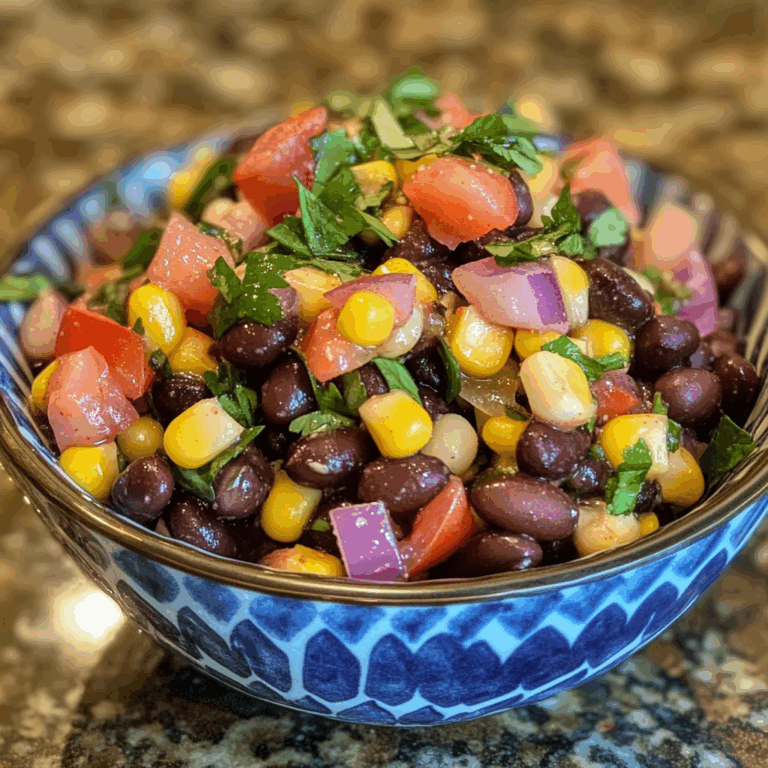 Vibrant Corn and Black Bean Salad