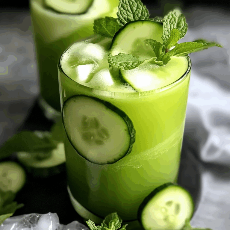 Cucumber Mint Juice: A Refreshing Hydration Boost