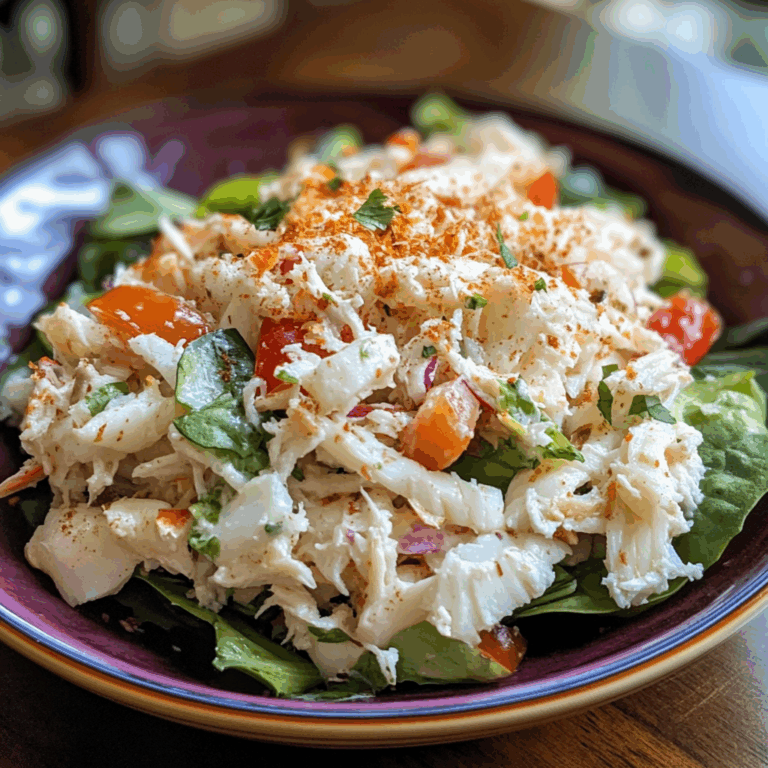 Easy Crab Salad Recipe: Fresh, Flavorful, and Simple