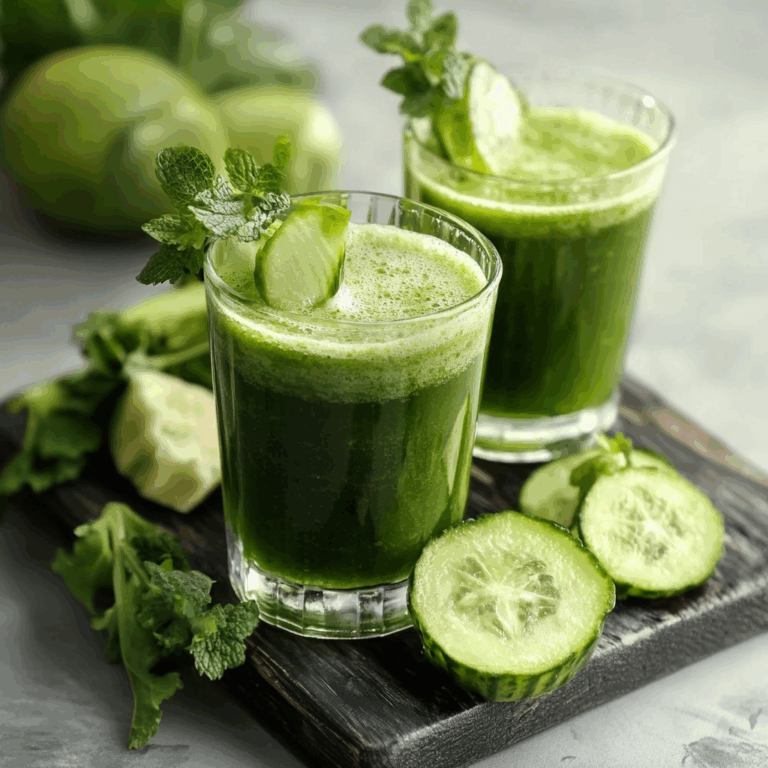 Flat Stomach Juice: A Delicious Way to Support Digestion