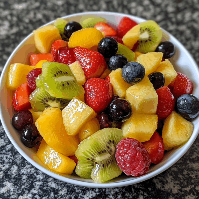Fresh Fruit Salad: A Delightful and Nutritious Delight