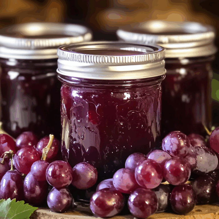 Grape Juice Jelly: A Delightful Homemade Treat