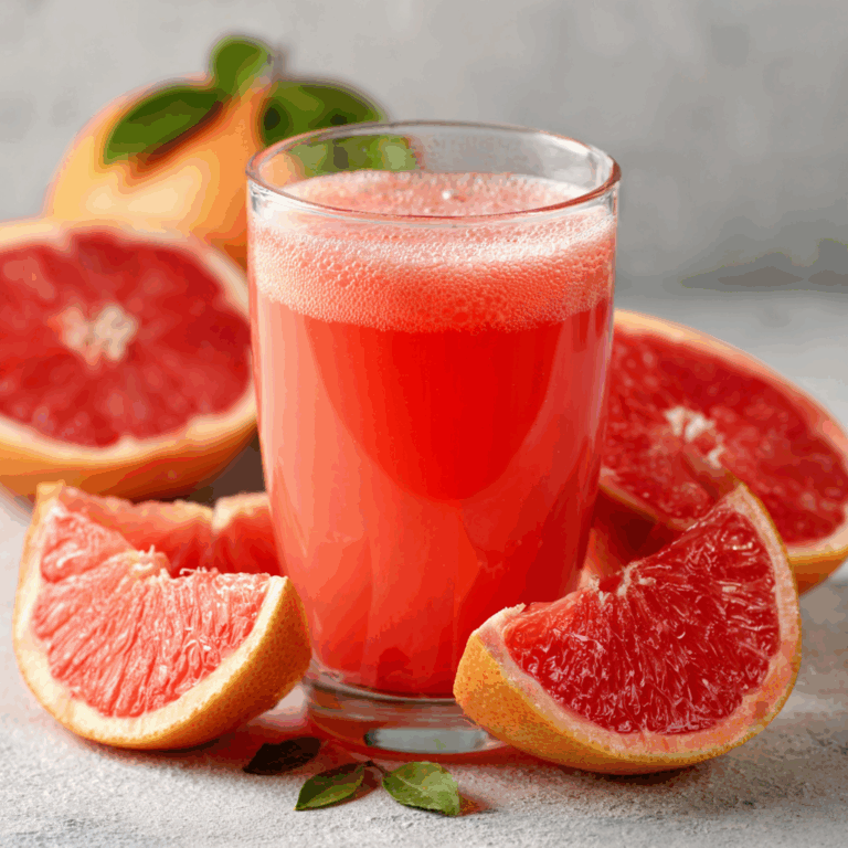 Grapefruit Juice: A Refreshing Citrus Delight