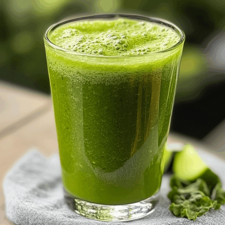 Green Glow Juice: A Vibrant Boost for Your Day