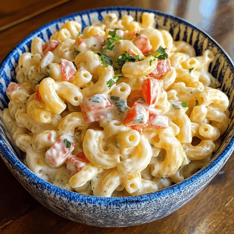 Authentic Hawaiian Macaroni Salad