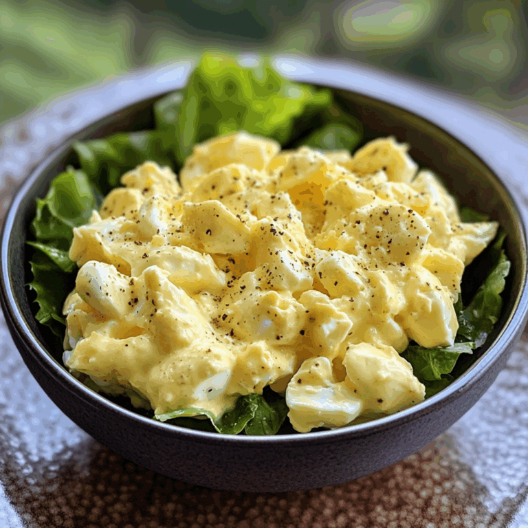 Healthy & Flavorful Egg Salad Made Easy