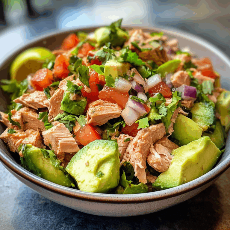 Zesty Mexican Tuna Salad: A Delightful Twist on a Classic