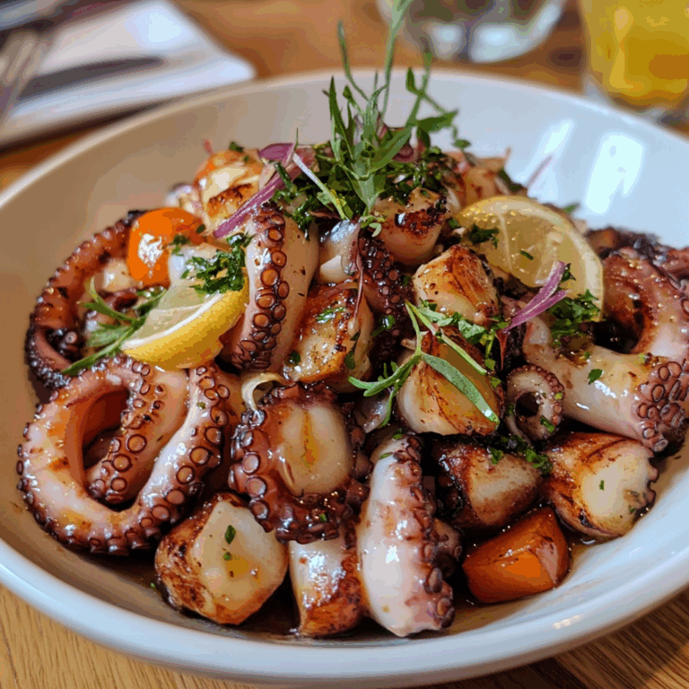 Tantalizing Octopus Salad: A Seafood Delight