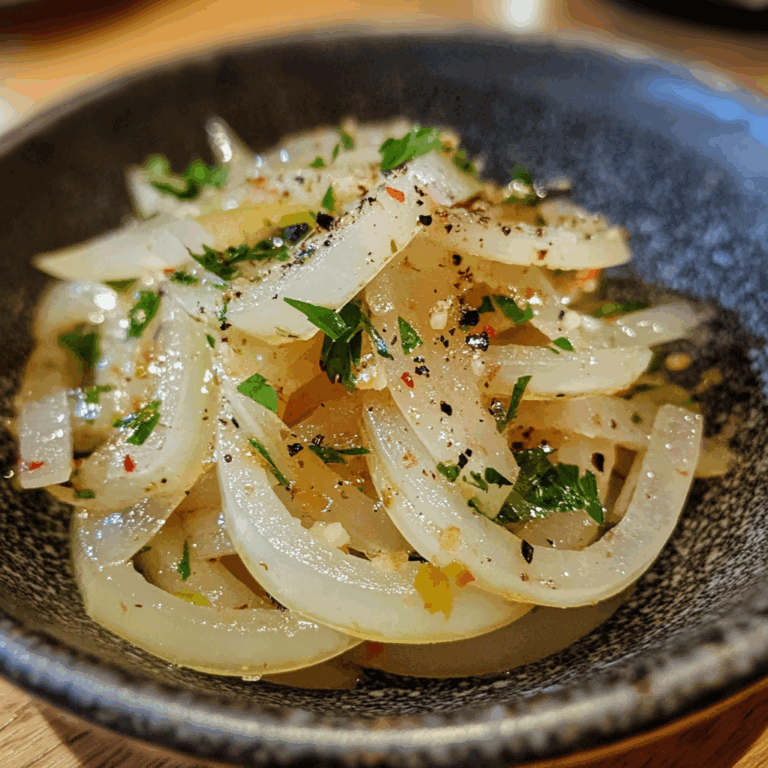 Flavorful Onion Salad: A Versatile Side Dish