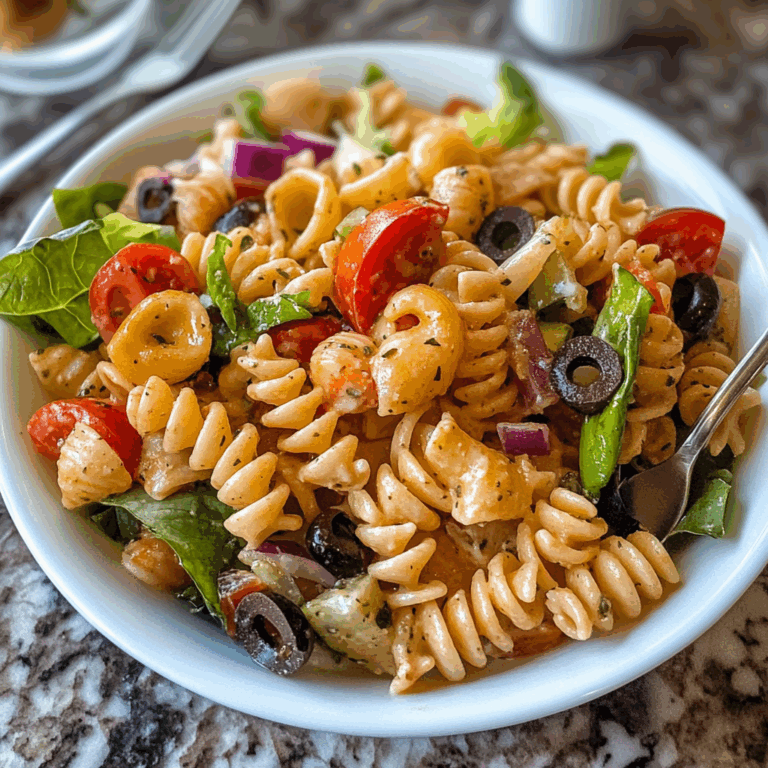 Pasta House Salad: A Flavorful Italian-Inspired Delight