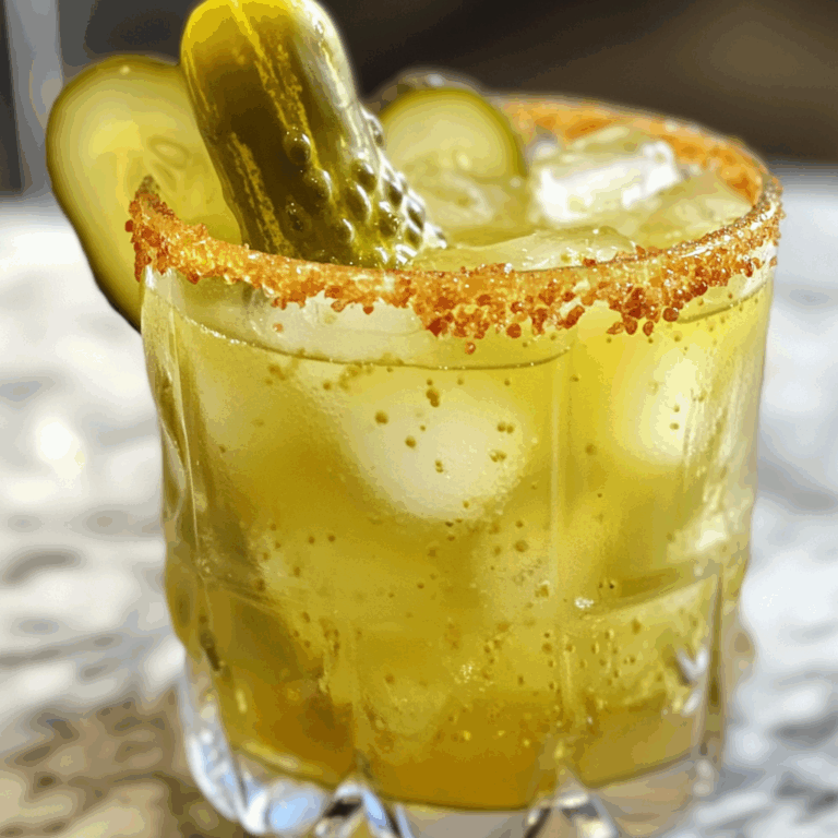 Pickle Juice Cocktail: The Tangy Twist Your Drinks Need