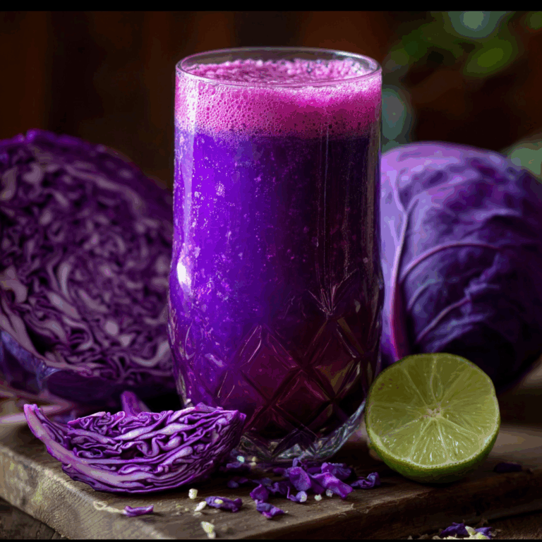 The Vibrant Benefits of Purple Cabbage Juice
