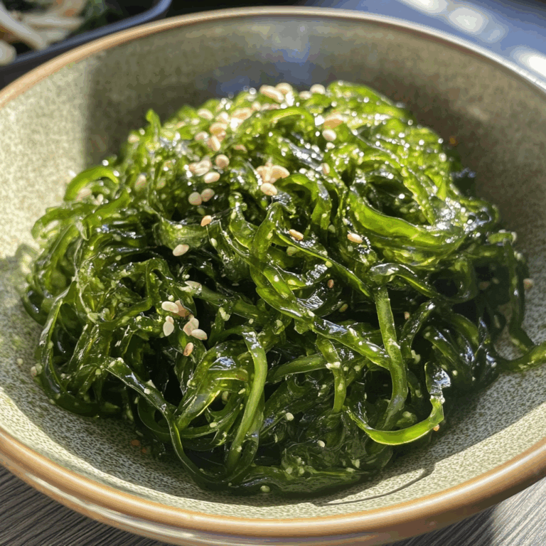 Delicious Seaweed Salad: A Flavorful and Healthy Delight