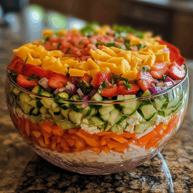 The Ultimate Seven Layer Salad: A Crowd-Pleasing Classic