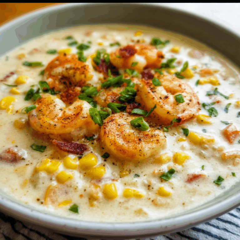 Shrimp and Corn Chowder: A Creamy, Comforting Classic
